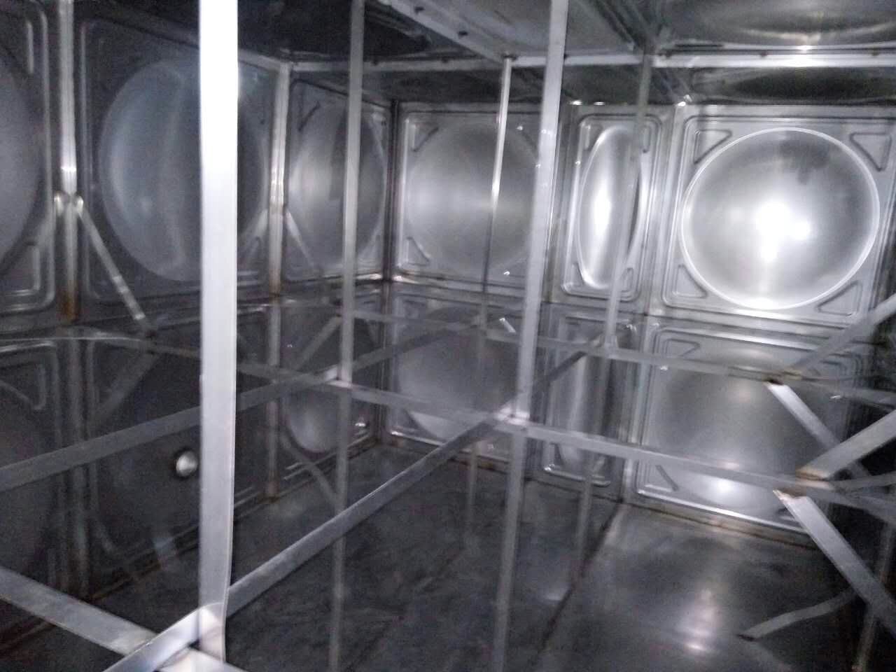公司完成长春市物贸酒店不锈钢水箱60吨1台